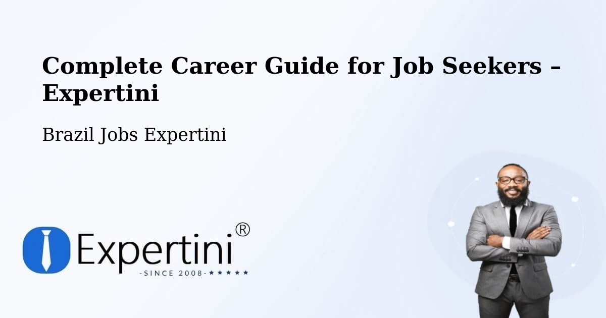 Career Guide for Job Seekers – Cambuí - Cambuí, Brazil Jobs Expertini