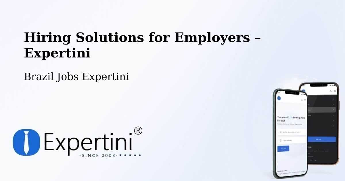 Hiring Solutions for Employers in Cambuí - Cambuí, Brazil Jobs Expertini